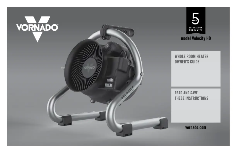 Image de la première page du manuel de l'appareil Velocity HD