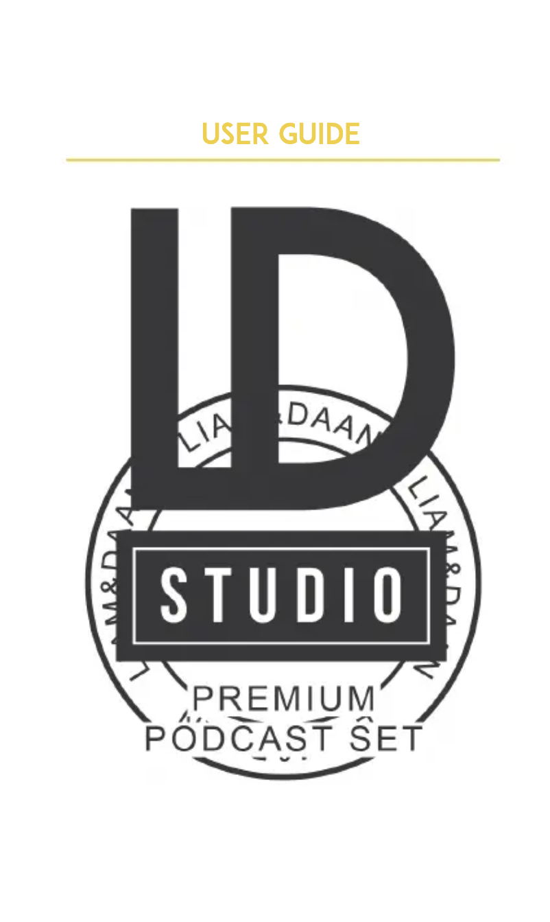 Page 1 de la notice Manuel utilisateur Liam&Daan 303184