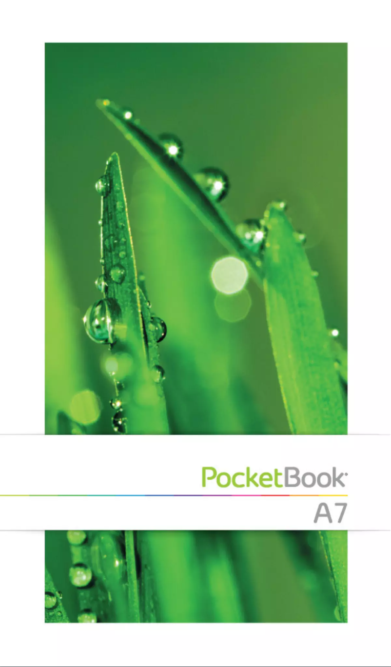 Image de la première page du manuel de l'appareil A 7