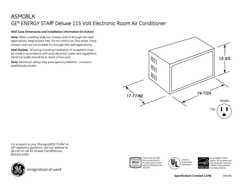 Imagen de la primera página del manual del dispositivo ASM08LK