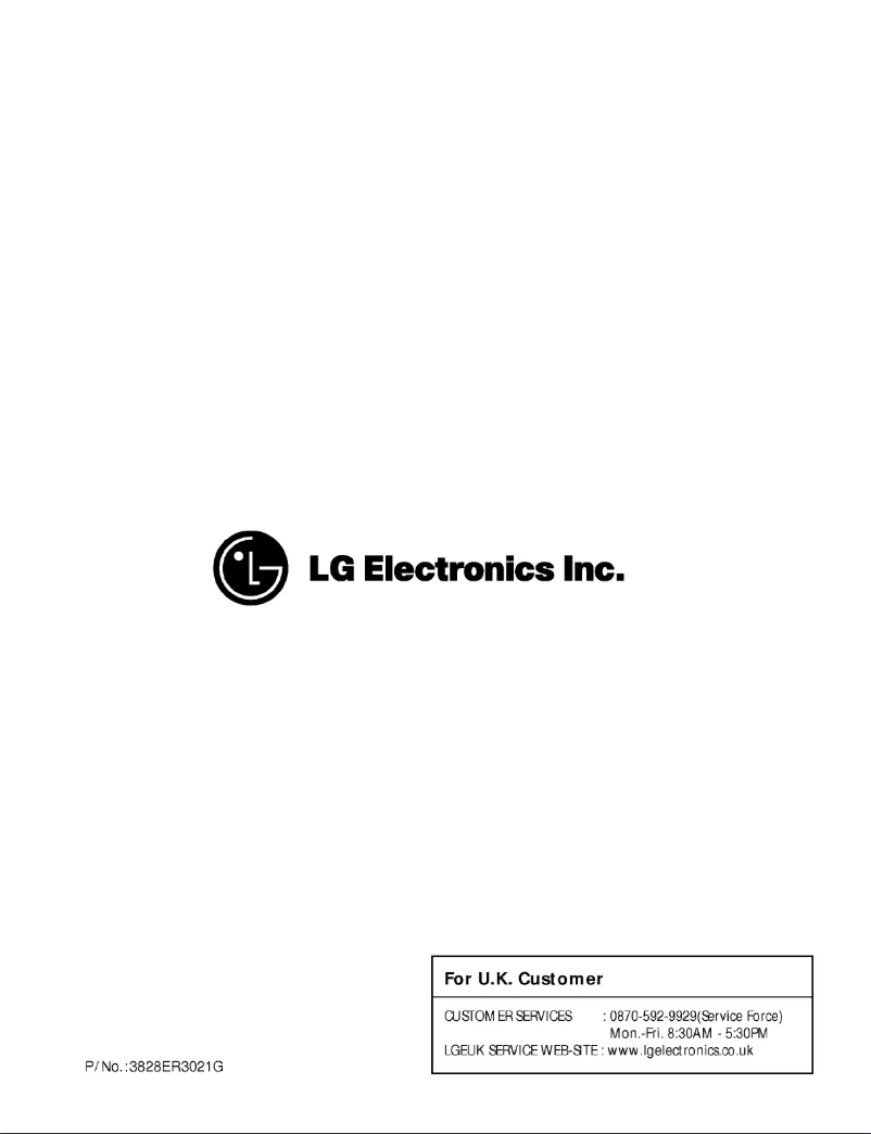 Page n°1 - Manuel utilisateur LG WD-12215BD