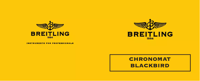 Page n°1 - Manuel utilisateur Breitling Chronomat Blackbird
