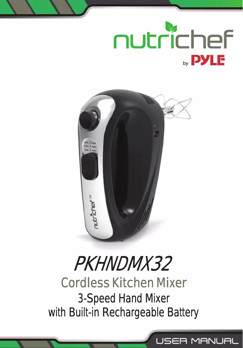 Page n°1 - Manuel utilisateur Nutrichef PKHNDMX32.1