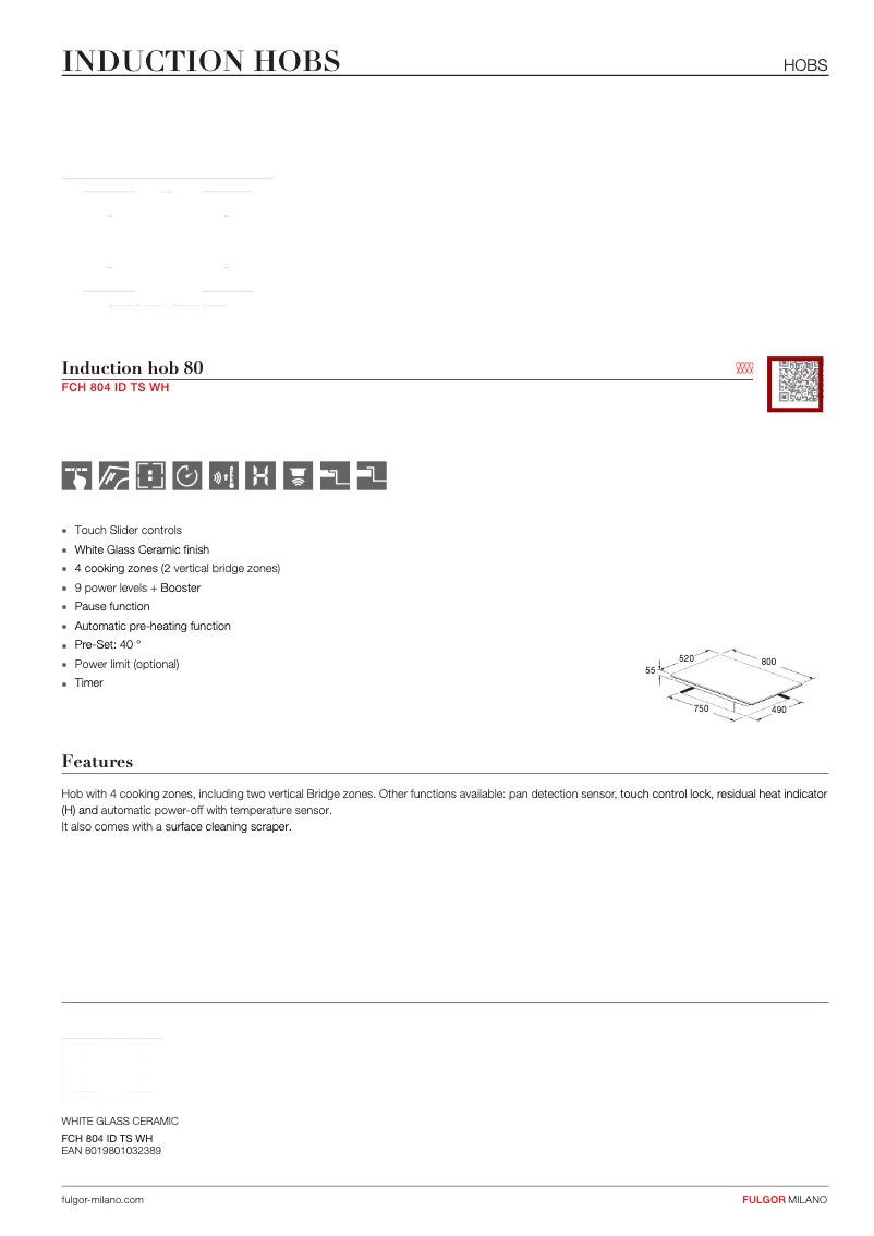 Image de la première page du manuel de l'appareil CH 804 ID TS