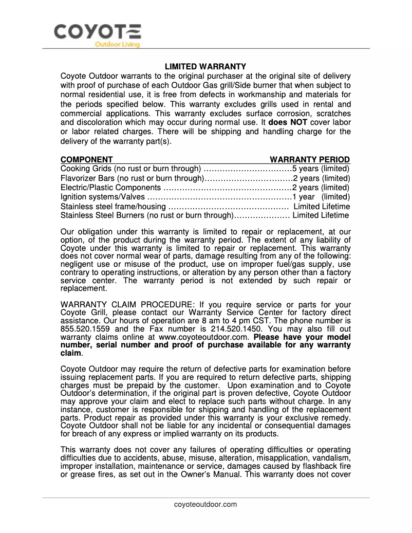 Image de la première page du manuel de l'appareil CJAKTCC3