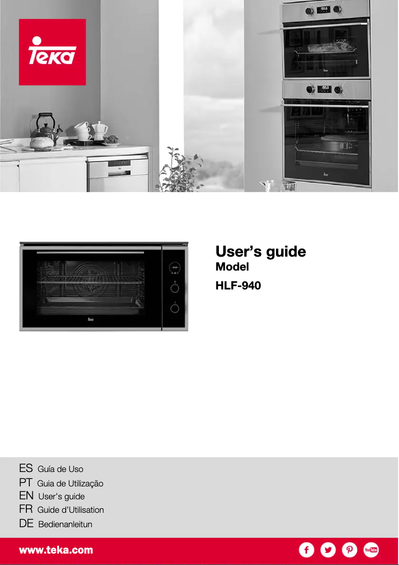 Image de la première page du manuel de l'appareil HLF-940