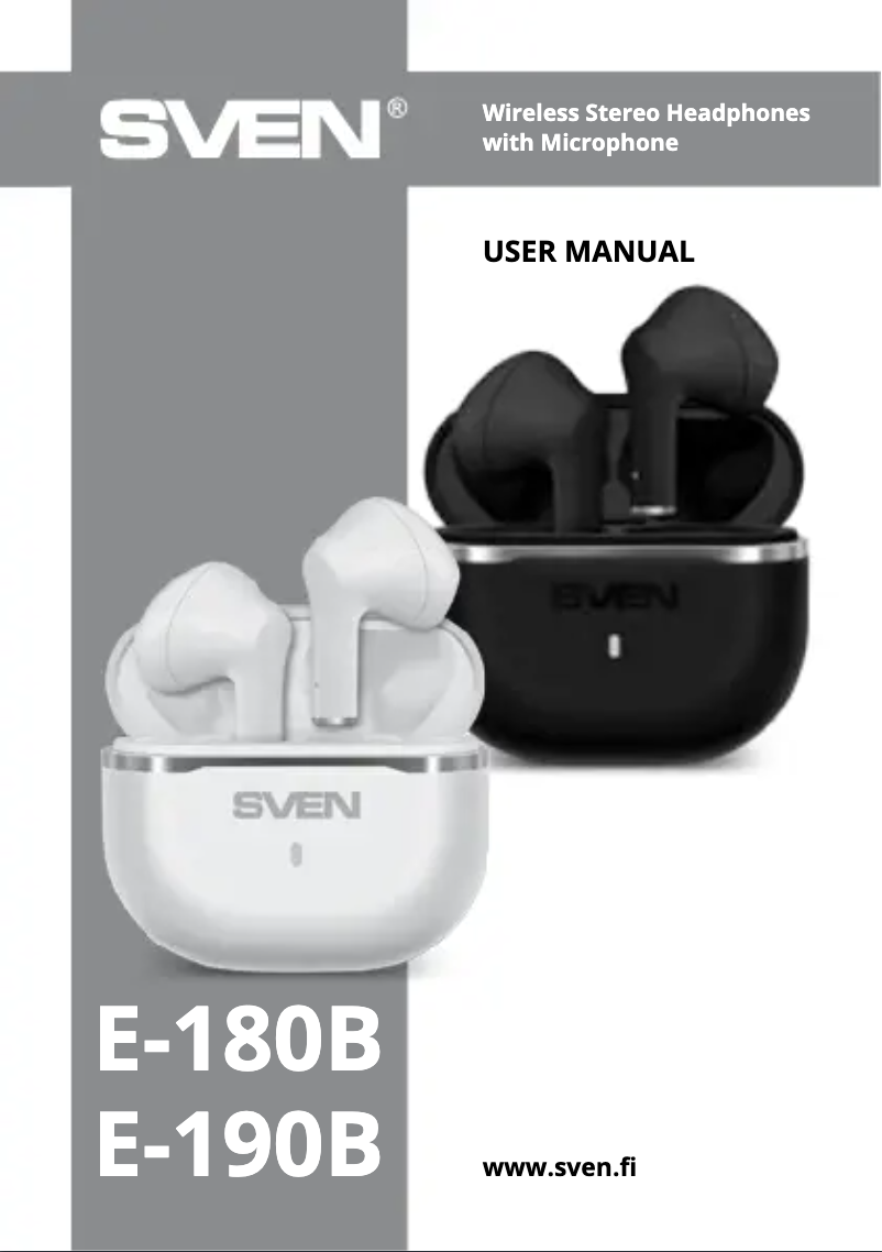 Image de la première page du manuel de l'appareil E-190B