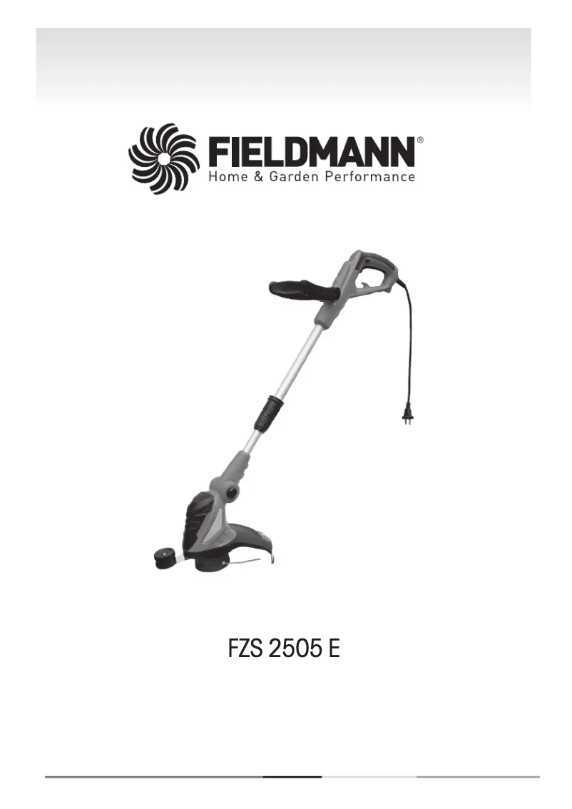 Page n°1 - Manuel utilisateur Fieldmann FZS 2505-E