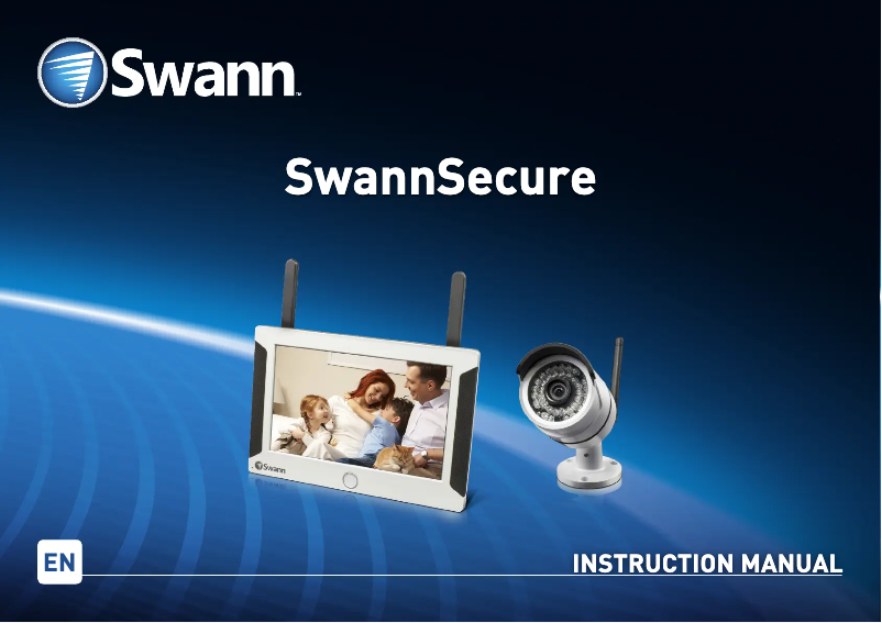Image de la première page du manuel de l'appareil SwannSecure