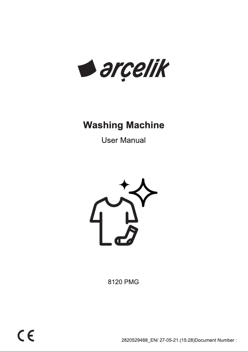 Page 1 de la notice Manuel utilisateur Arçelik 8120 PMG