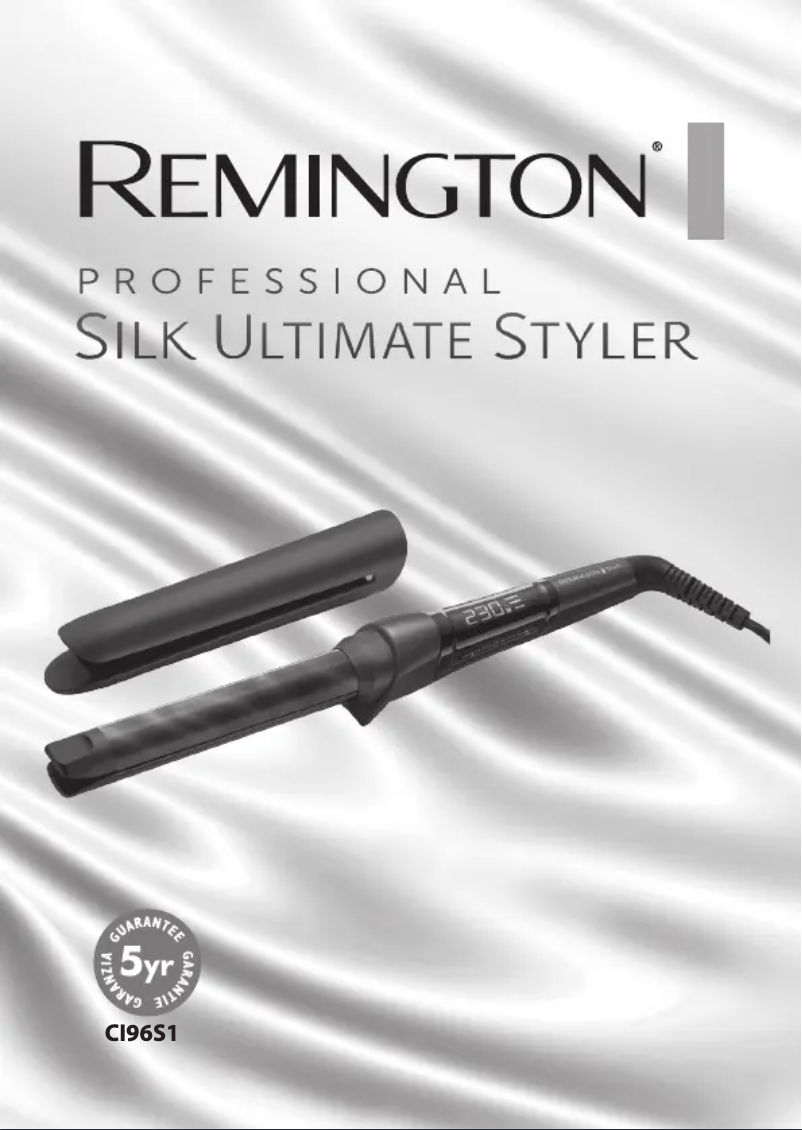 Page n°1 - Manuel utilisateur Remington CI96S1