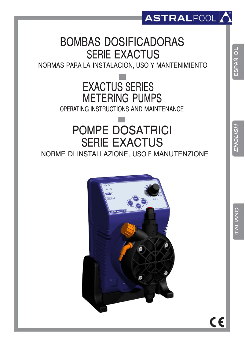 Page 1 de la notice Manuel utilisateur AstralPool 57155