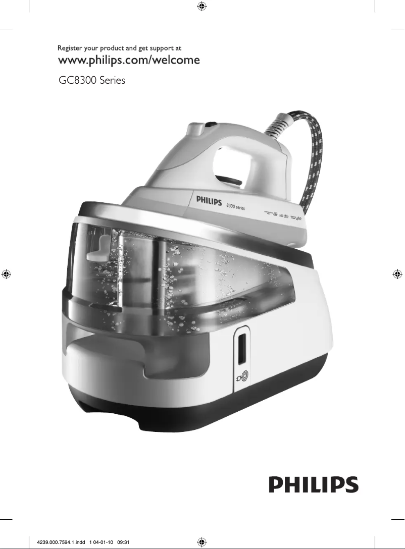 Image de la première page du manuel de l'appareil EasyCare GC8370