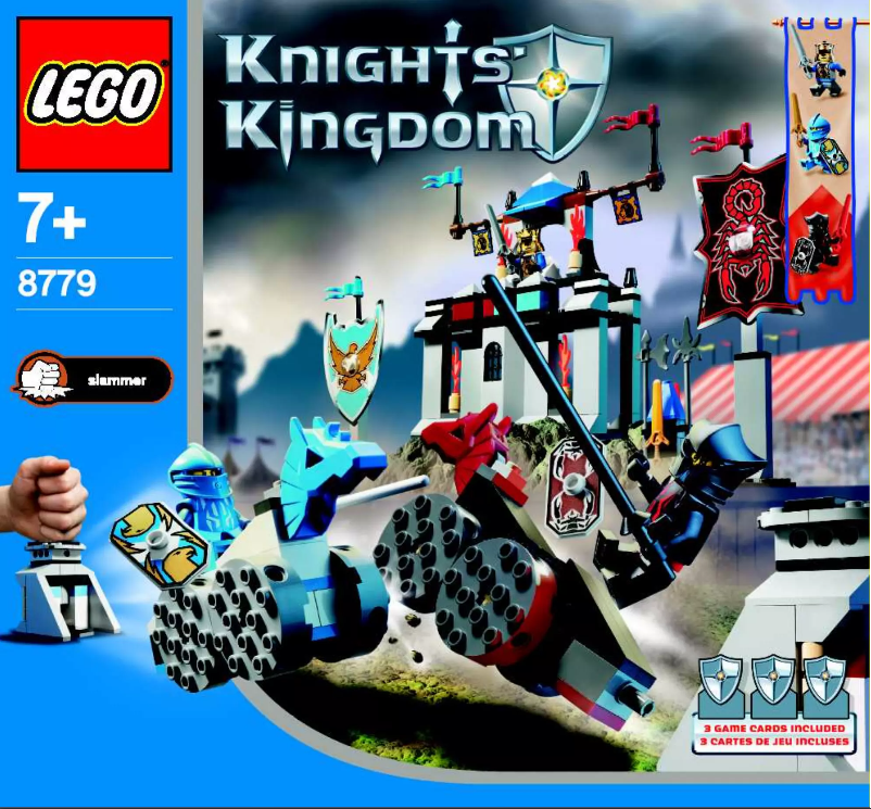 Página 1 del manual Manual de usuario Lego Knights Kingdom 8779
