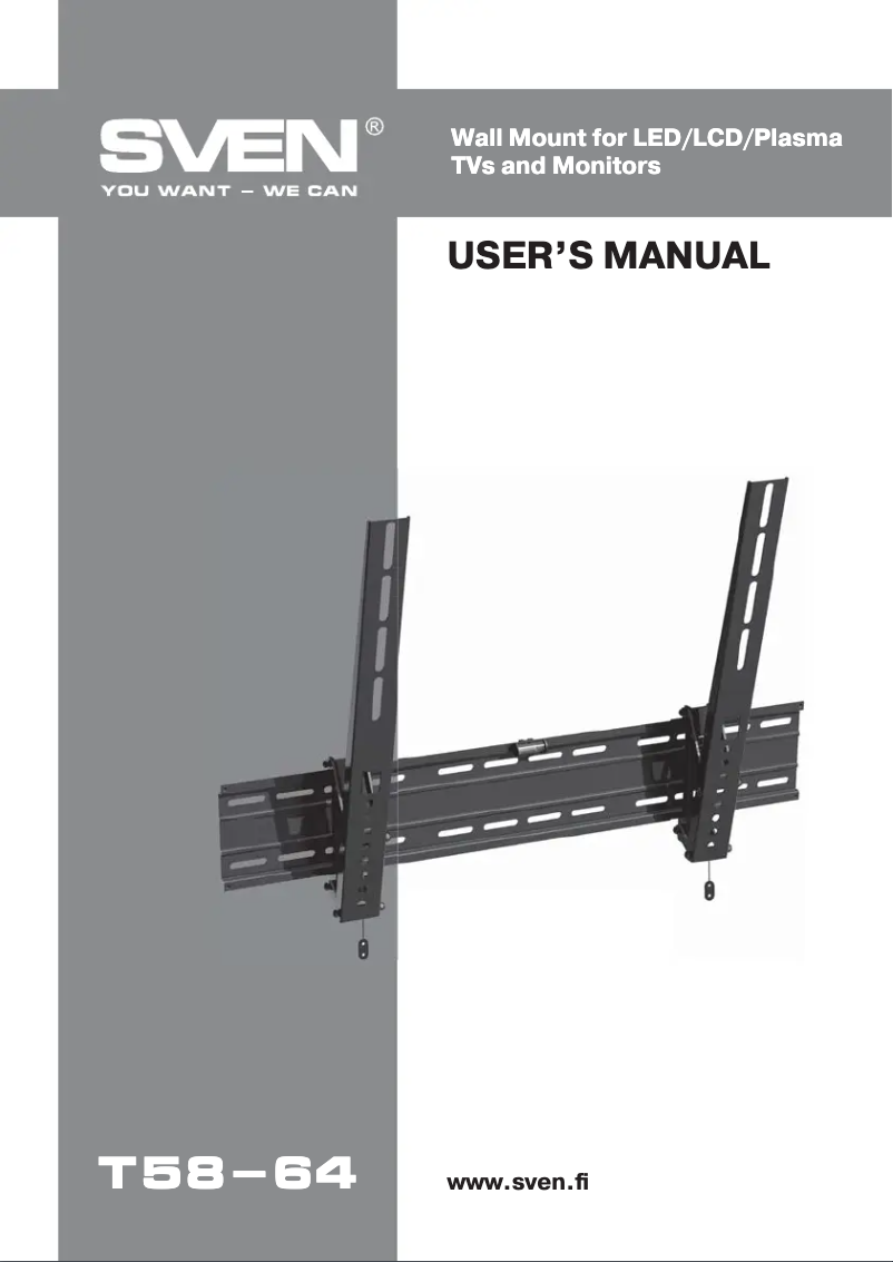 Imagen de la primera página del manual del dispositivo T58-64