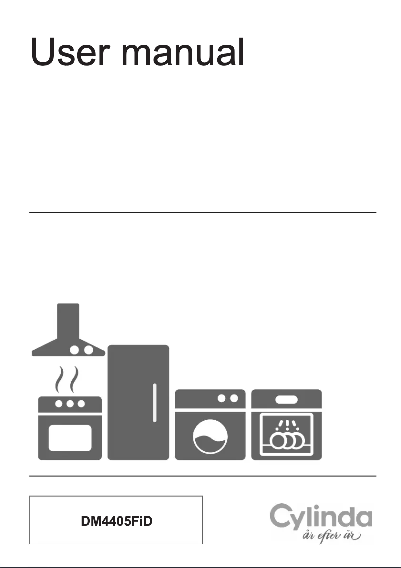 Page 1 de la notice Manuel utilisateur Cylinda DM4405FID