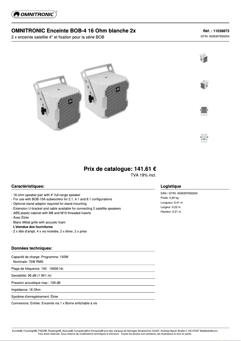 Image de la première page du manuel de l'appareil BOB-4