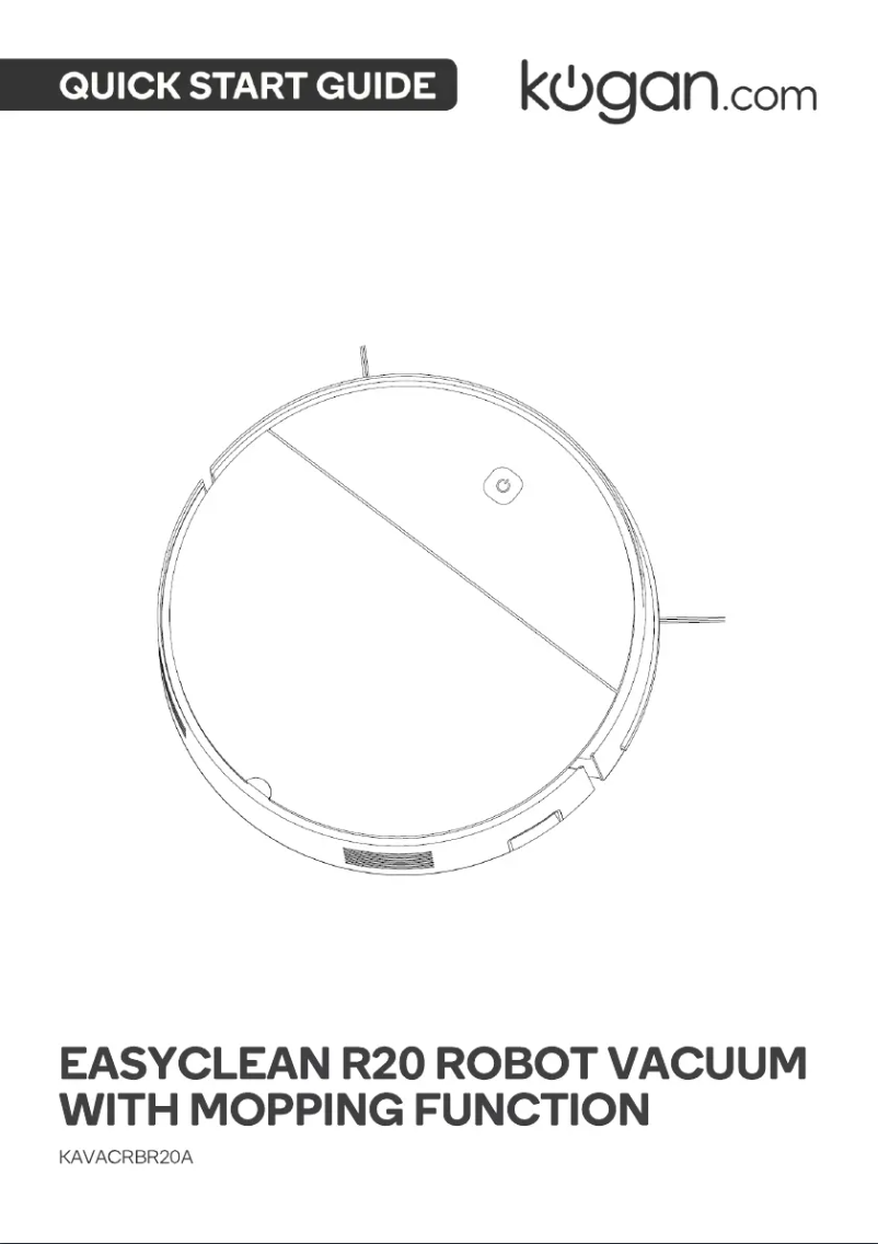 Image de la première page du manuel de l'appareil KAVACRBR20A