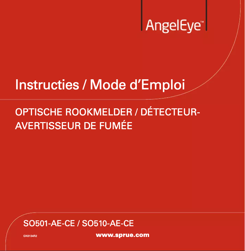 Page 1 de la notice Manuel utilisateur AngelEye SO501-AE-CE