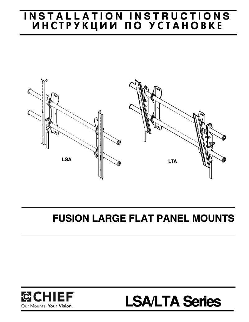 Page n°1 - Manuel utilisateur Chief LTA5029