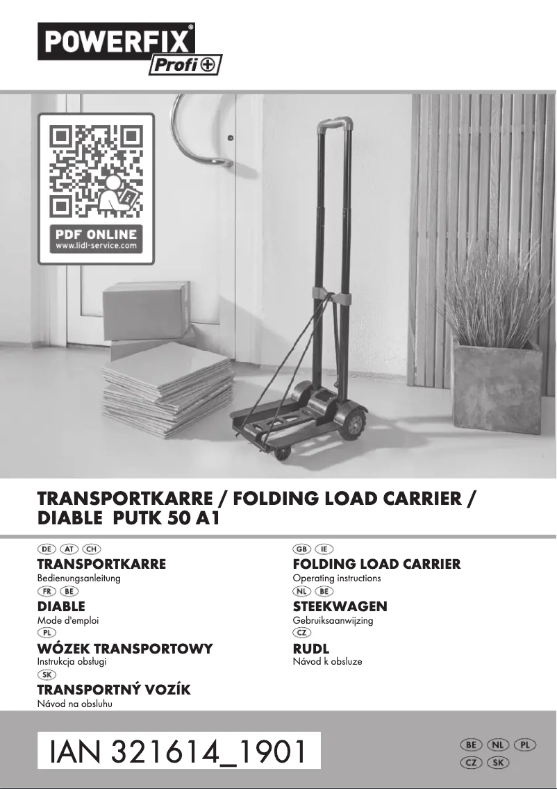 Page n°1 - Manuel utilisateur Powerfix PUTK 50 A1