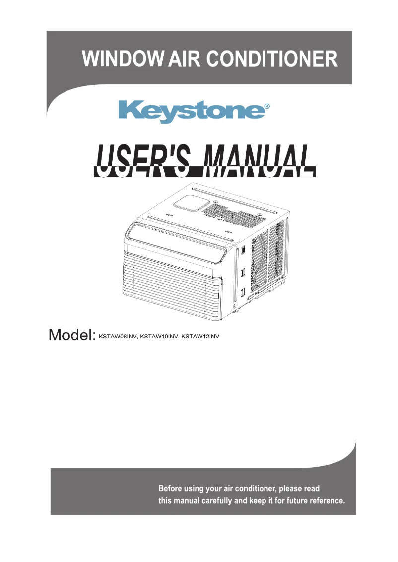 Page n°1 - Manuel utilisateur Keystone KSTAW12INV