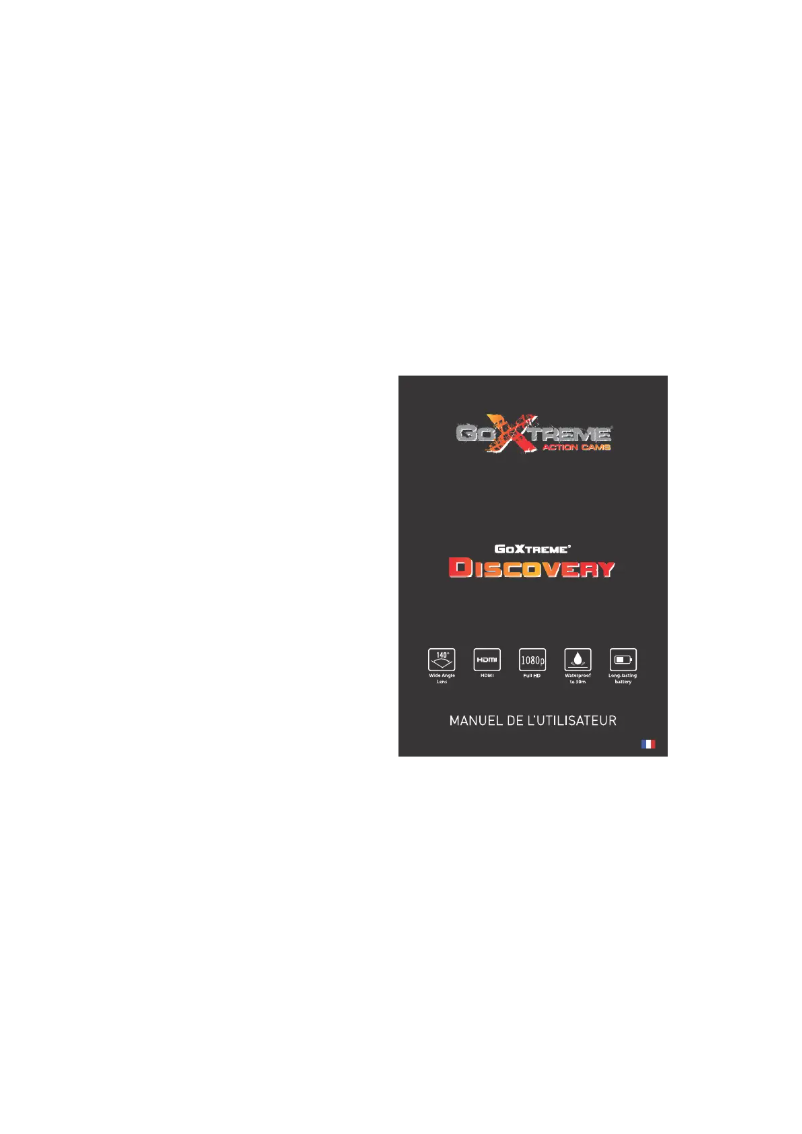 Page n°1 - Manuel utilisateur GoXtreme Discovery