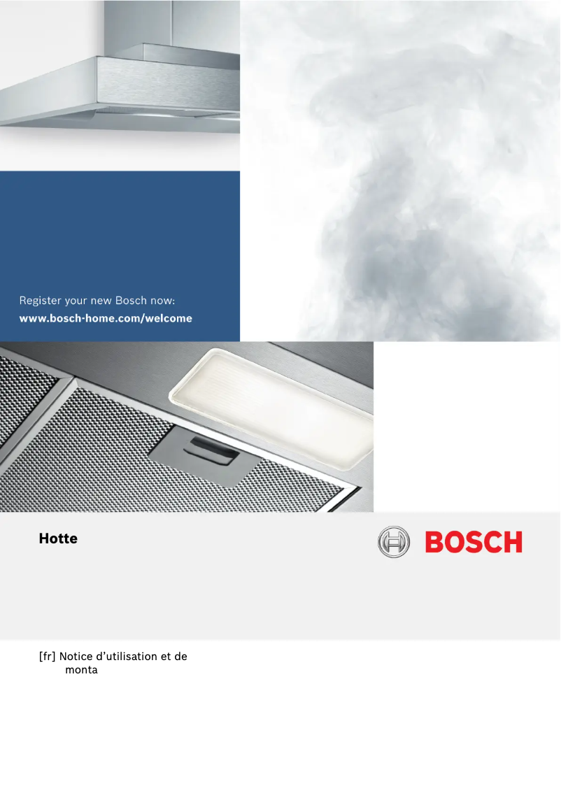Page 1 de la notice Manuel utilisateur Bosch DFM064W52