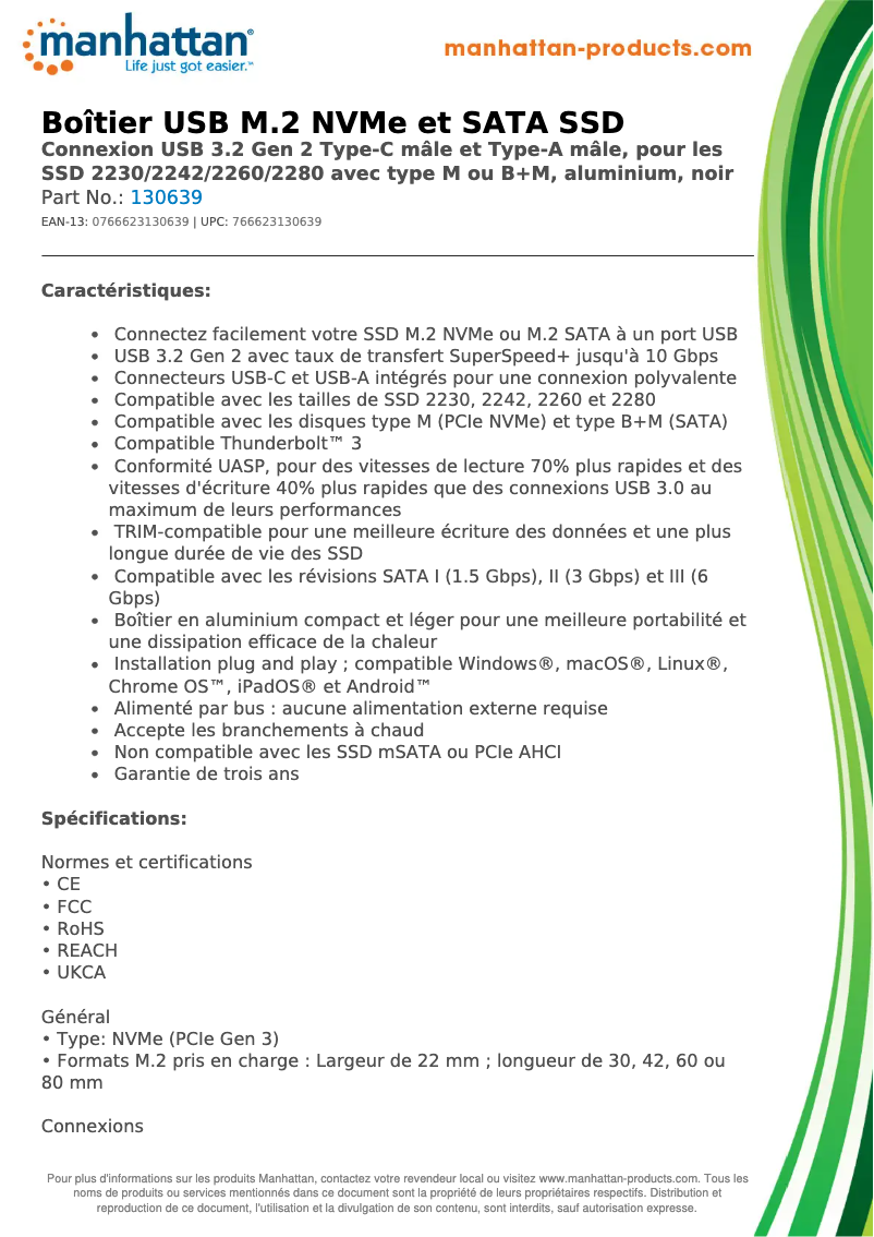 Image de la première page du manuel de l'appareil 130639