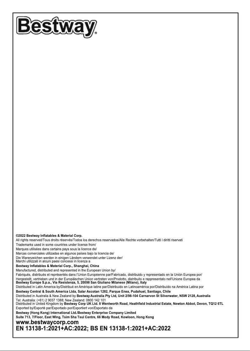 First page image of the manual for 91002