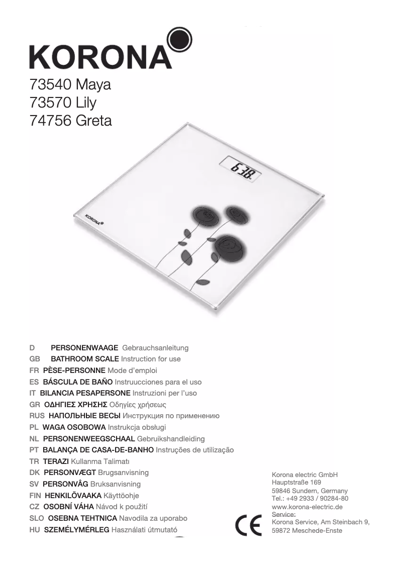 Página 1 del manual Manual de usuario Korona Maya