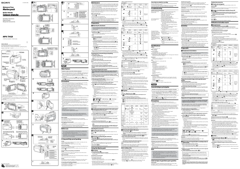 Image de la première page du manuel de l'appareil MPK-THGB