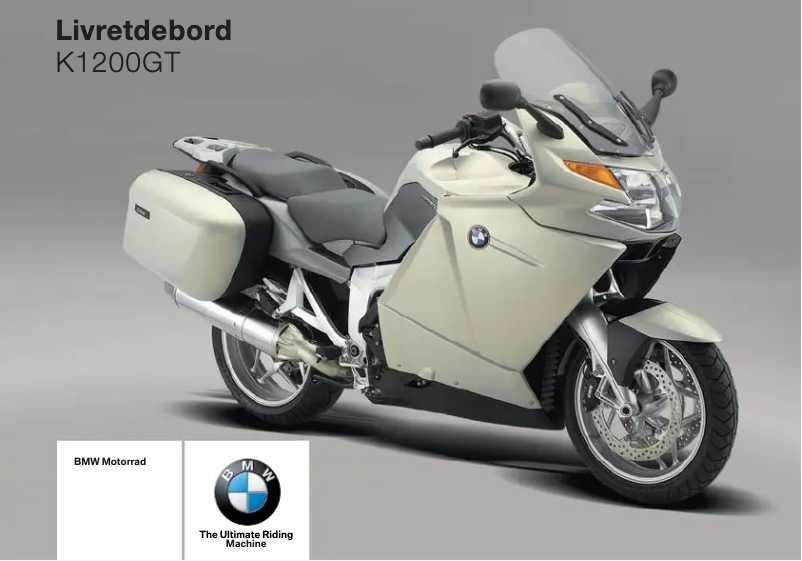 Page 1 de la notice Manuel utilisateur BMW K 1200 GT (2006)