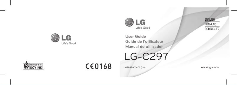 Página 1 del manual Manual de usuario LG LGC297