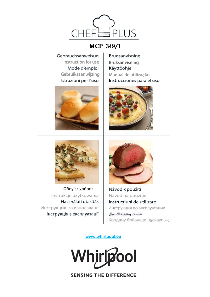 Page n°1 - Manuel utilisateur Whirlpool MCP 349 SL