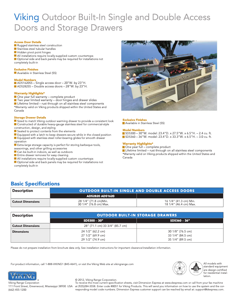 First page image of the manual for SD5360