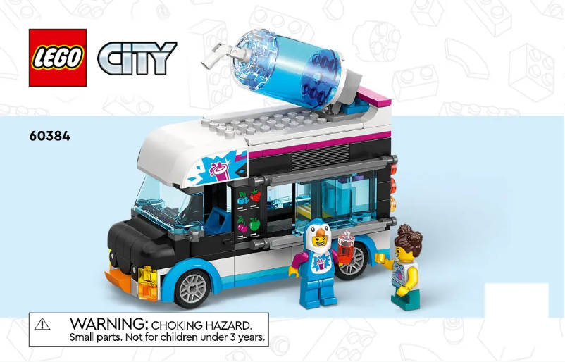 Page 1 of the manual Visual Instructions Lego City 60384