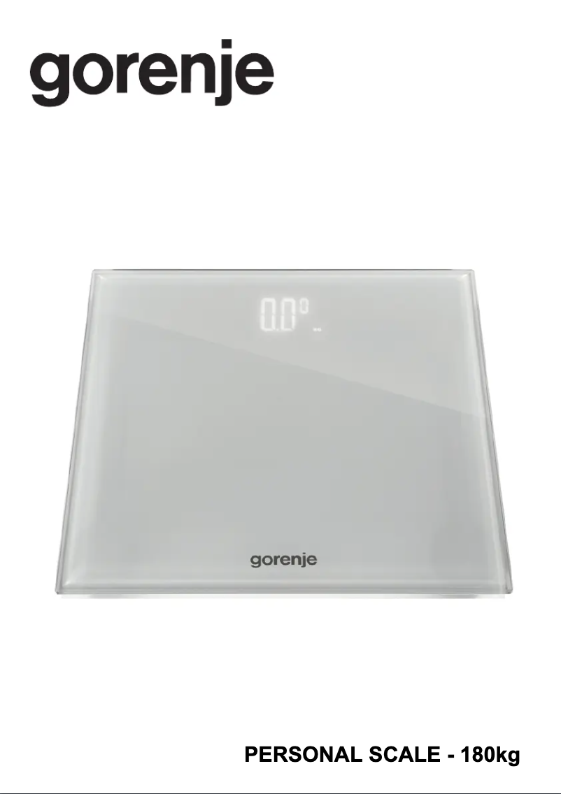 Page n°1 - Manuel utilisateur Gorenje OT180LBW