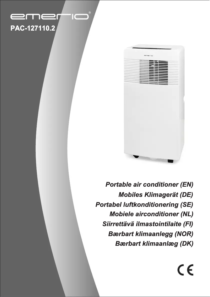 Image de la première page du manuel de l'appareil PAC-127110.2