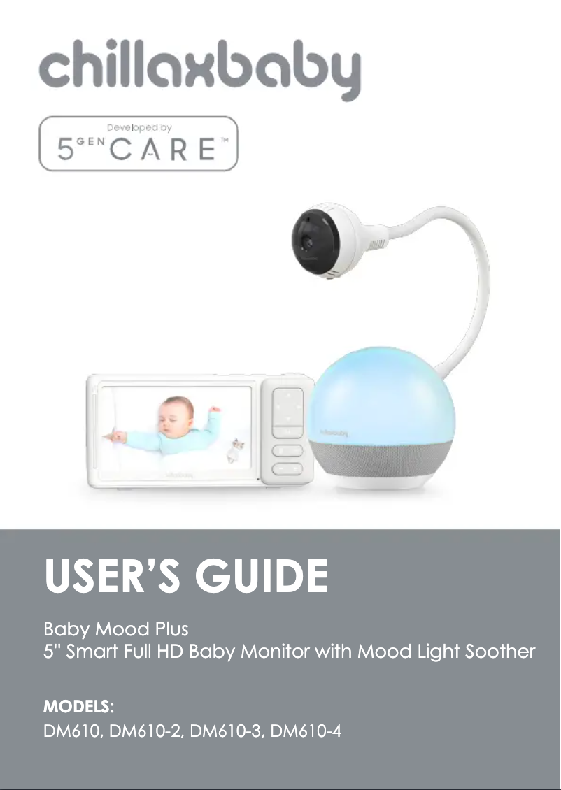 Page n°1 - Manuel utilisateur Chillax Baby BobyMood Plus DM610