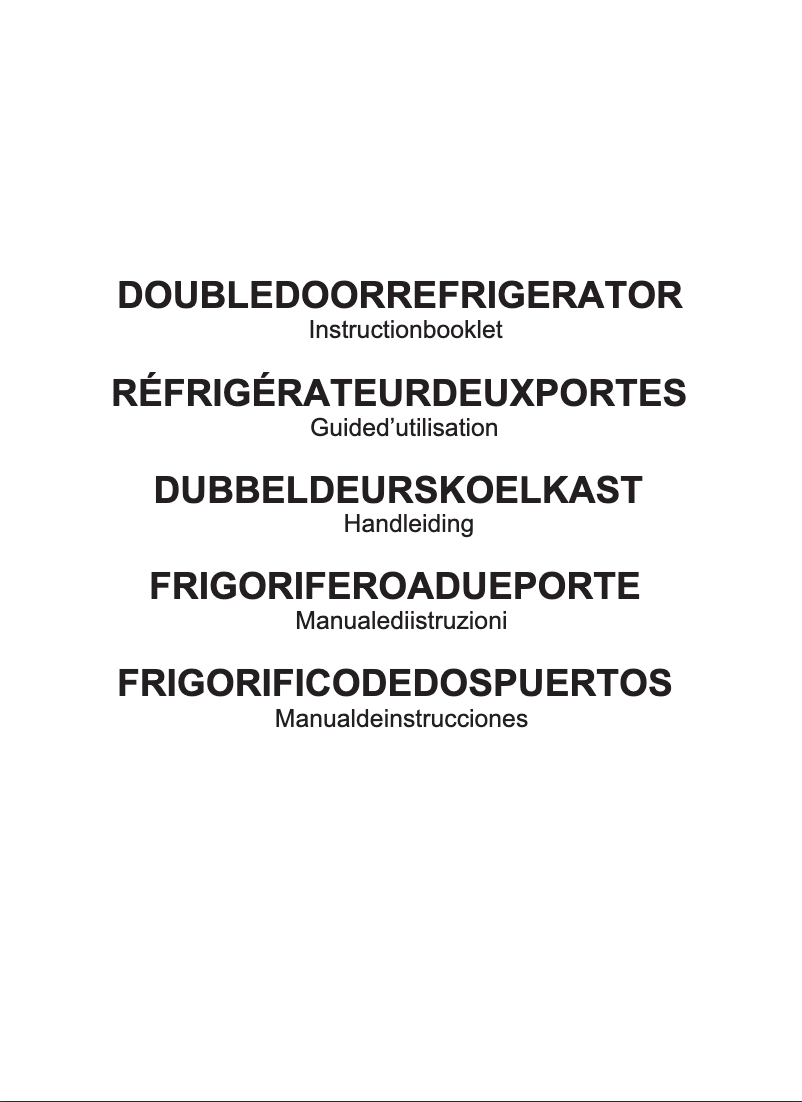 Page n°1 - Manuel utilisateur Continental Edison CEFB238AVMK2