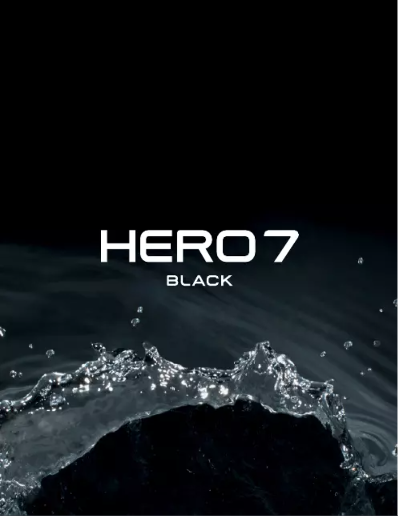 Page 1 de la notice Mode d'emploi GoPro HERO 7 Black