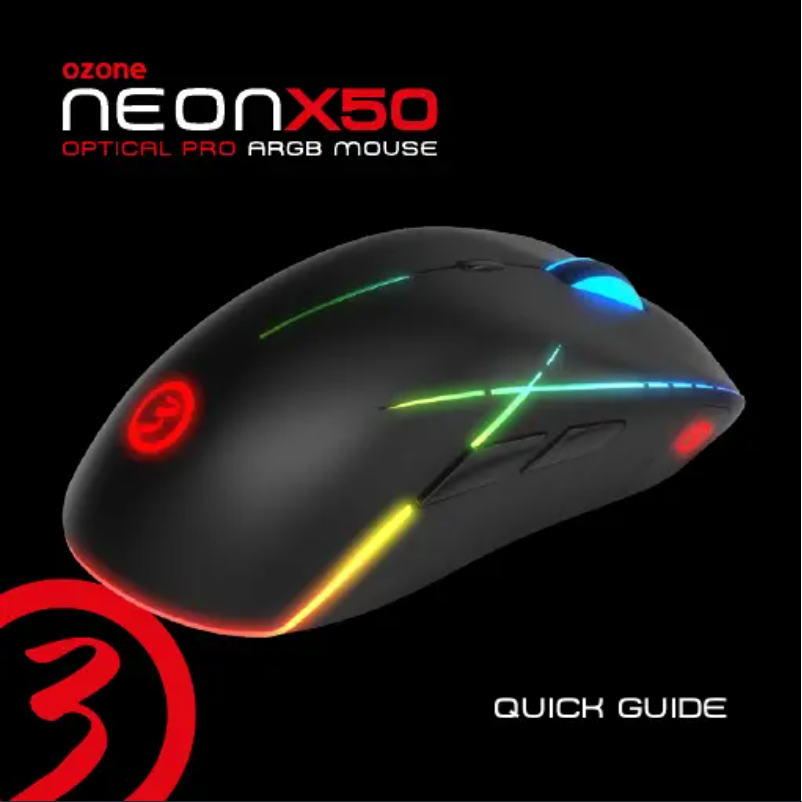 Page n°1 - Manuel utilisateur Ozone Neon X50