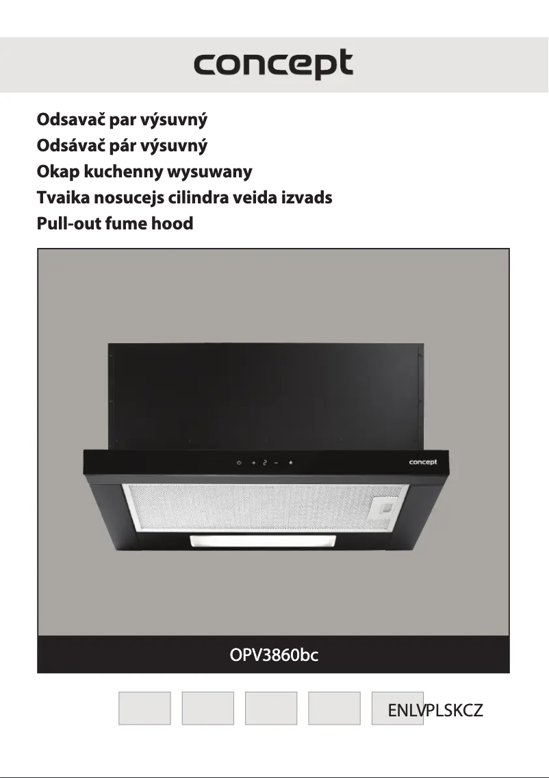 Page 1 de la notice Manuel utilisateur Concept OPV3860BC