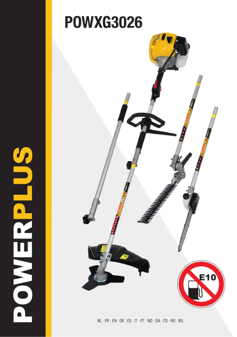 Page 1 de la notice Manuel utilisateur PowerPlus POWXG3026