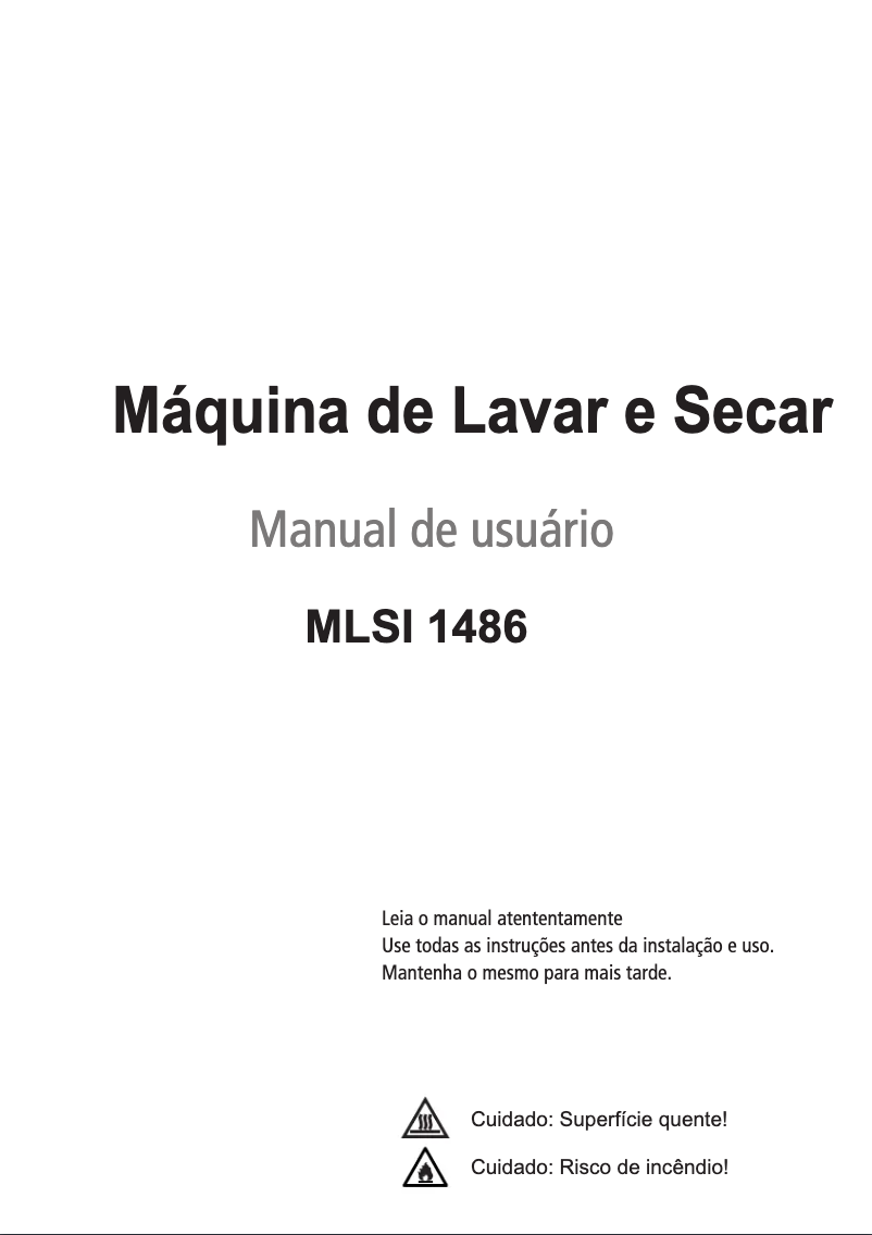 Image de la première page du manuel de l'appareil MLRI 1481