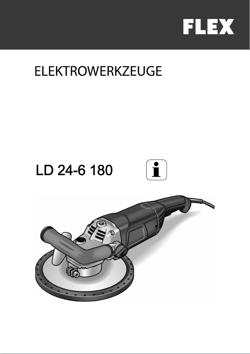 Image de la première page du manuel de l'appareil LD 24-6 180