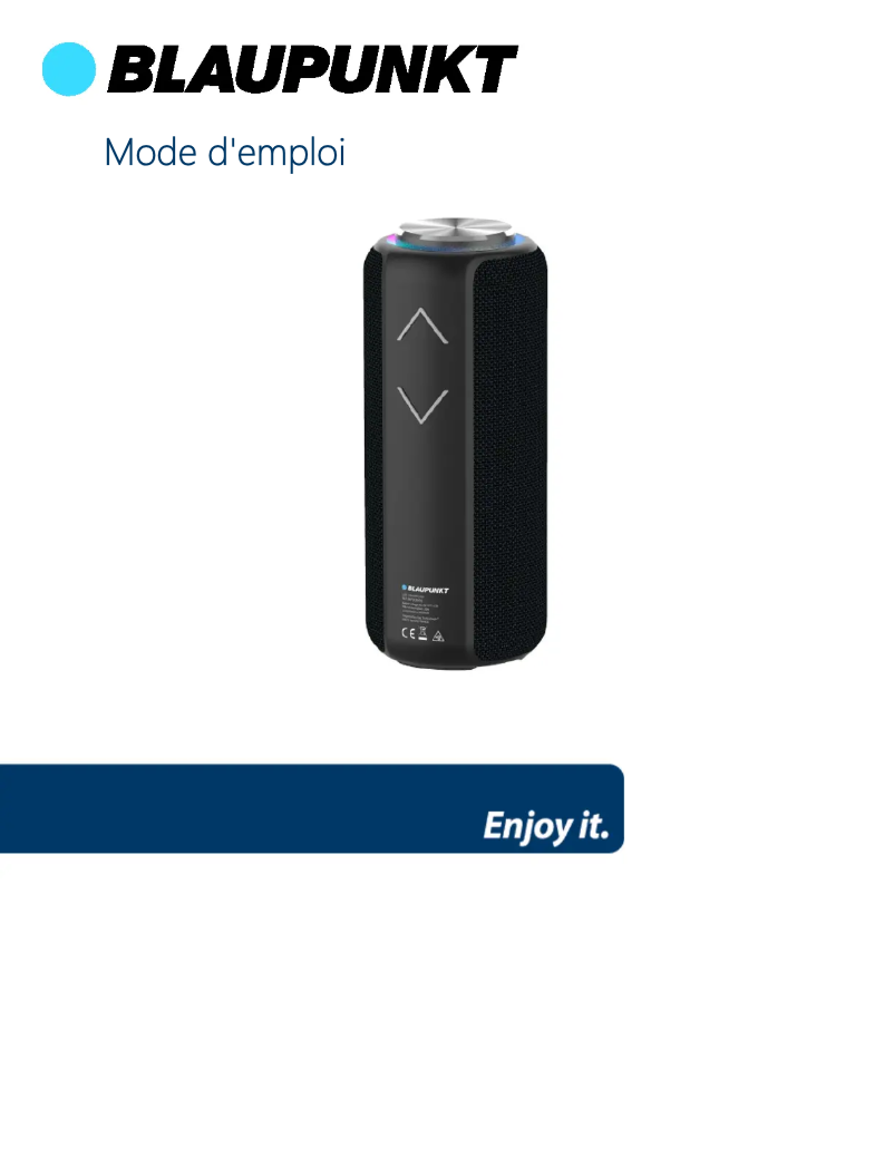 Página 1 del manual Manual de usuario Blaupunkt BLP3230