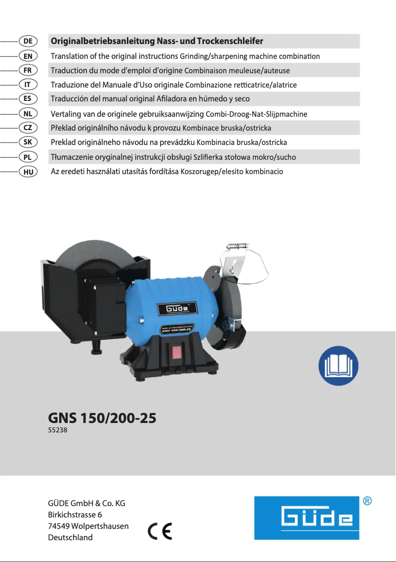 Page n°1 - Manuel utilisateur Güde GNS 150/200-25