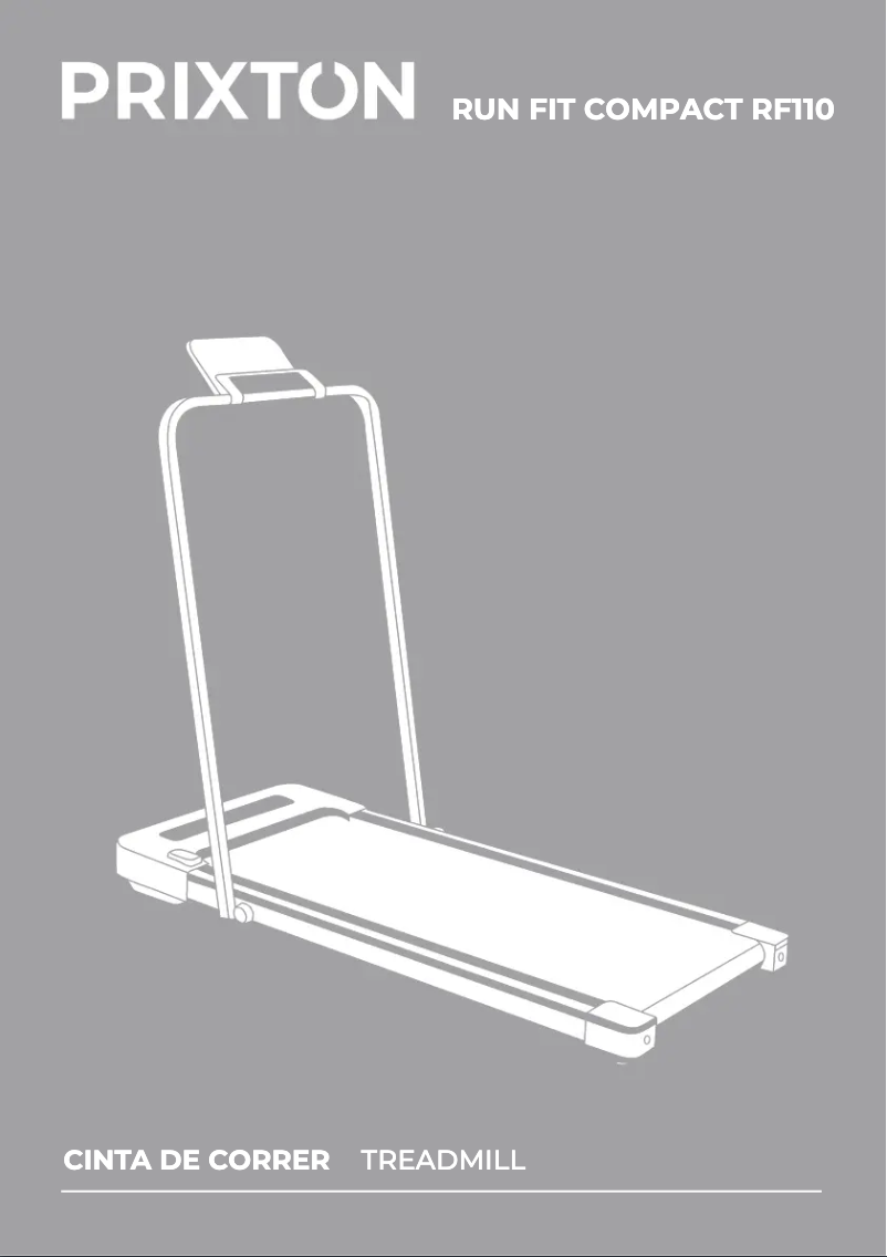 Página 1 del manual Manual de usuario Prixton Run Fit Compact RF110